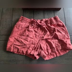 Old Navy High Waist Coral Shorts